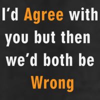 I'd Agree With You But The We'd Both Be Wrong 11oz C Handle Ceramic Mug