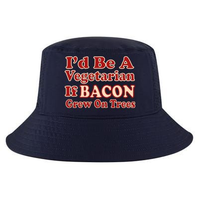 Id Be A Vegetarian If Bacon Grew On Trees Cool Comfort Performance Bucket Hat
