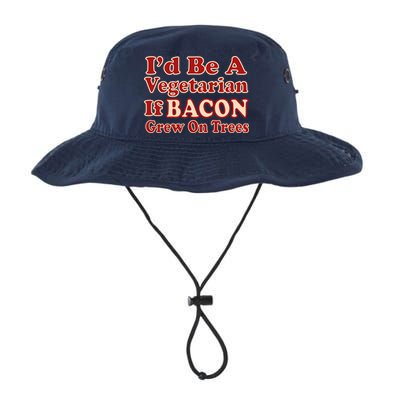 Id Be A Vegetarian If Bacon Grew On Trees Bucket Hat
