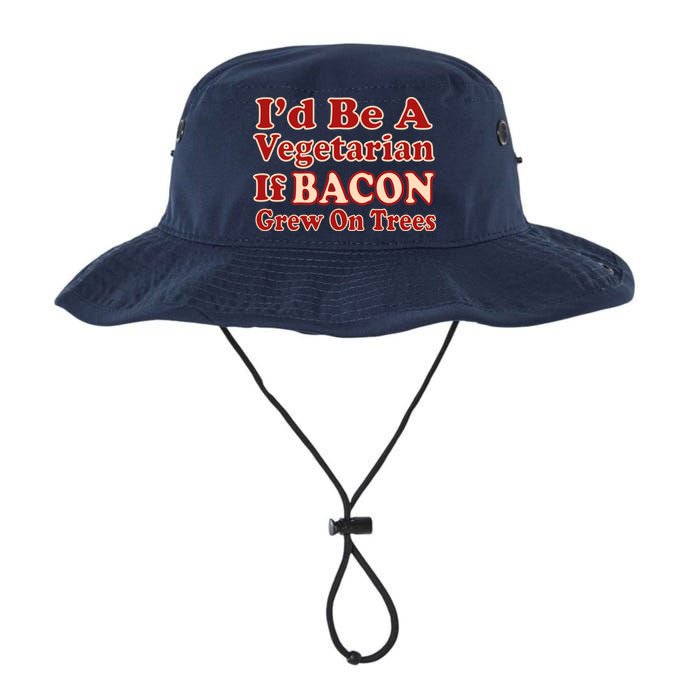 Id Be A Vegetarian If Bacon Grew On Trees Legacy Cool Fit Booney Bucket Hat