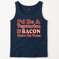 Id Be A Vegetarian If Bacon Grew On Trees Tank Top