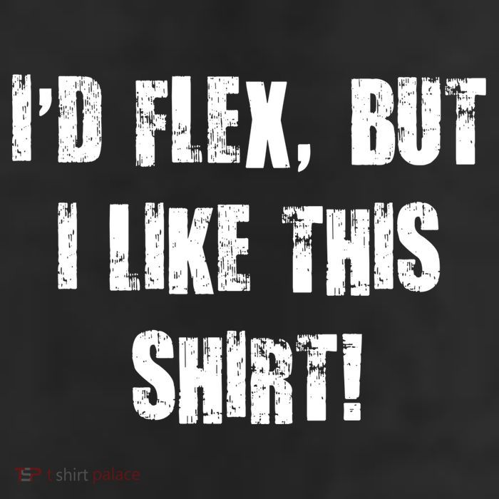 I'd Flex But I Like This Shirt 11oz C Handle Ceramic Mug