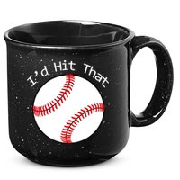 I'd Hit That Baseball 15oz Campfire Ceramic Mug