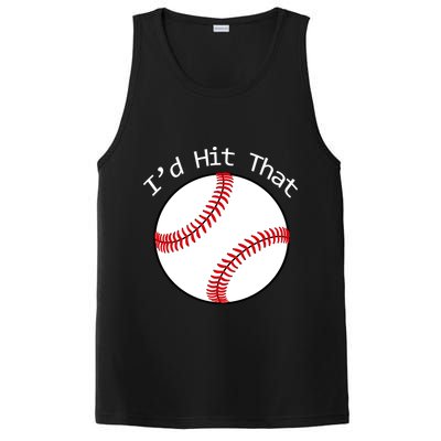I'd Hit That Baseball PosiCharge Competitor Tank