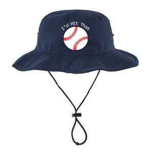 I'd Hit That Baseball Legacy Cool Fit Booney Bucket Hat