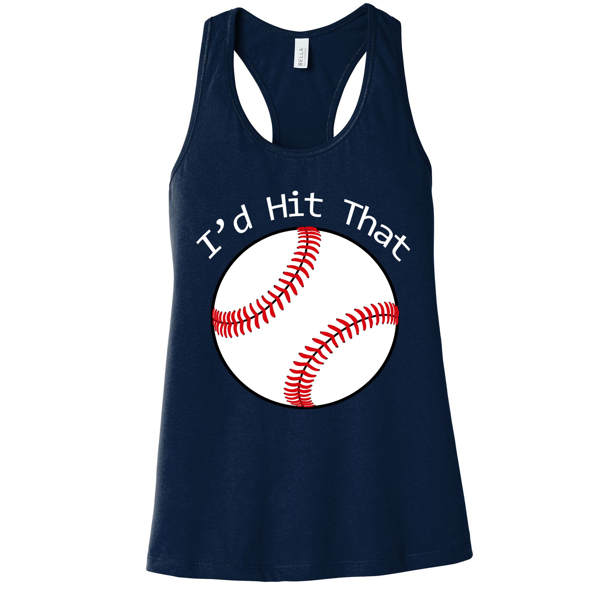 I'd Hit That Baseball Womens Tank Top