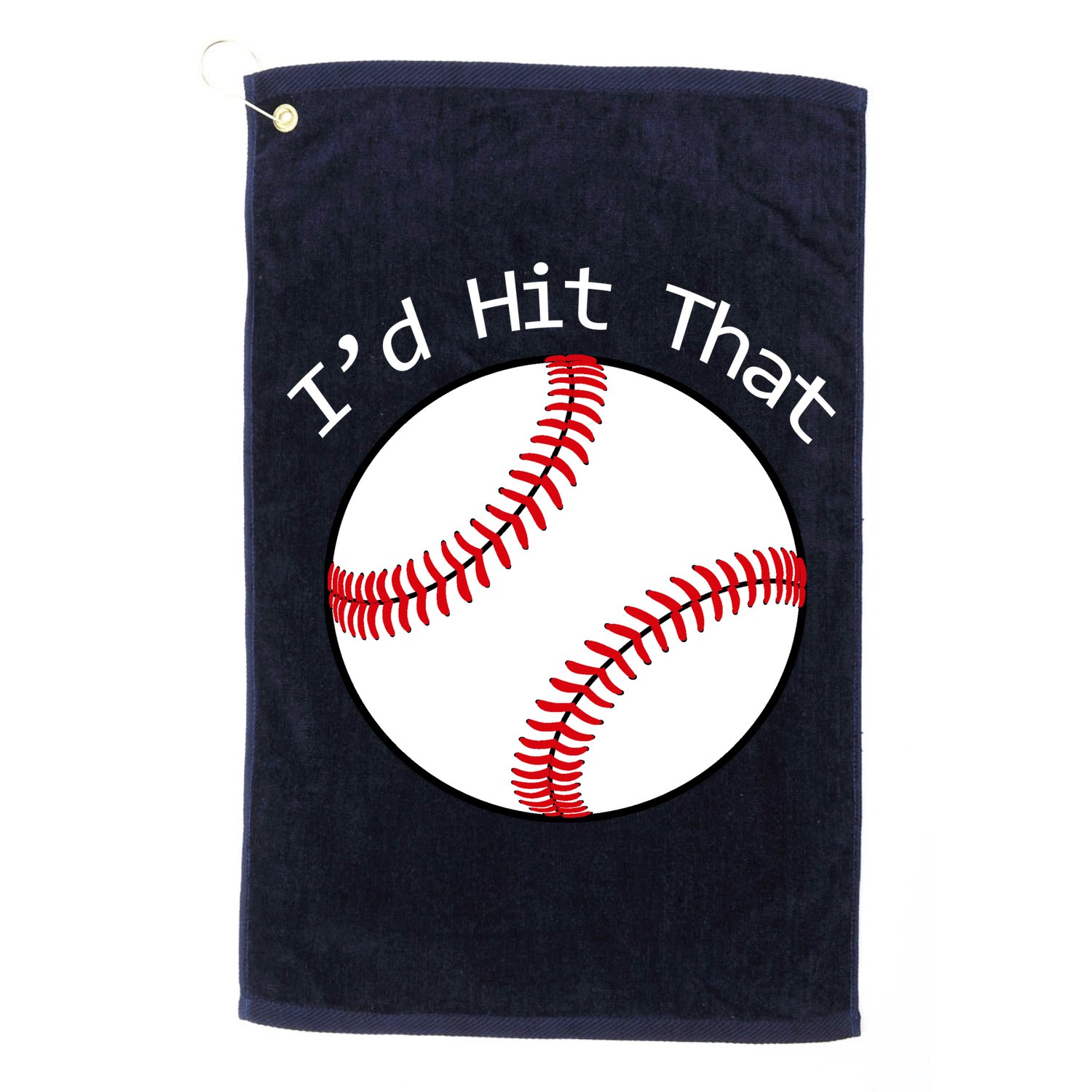 I'd Hit That Baseball Golf Towel