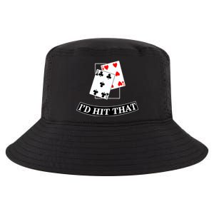 I'd Hit That Black Jack Cool Comfort Performance Bucket Hat