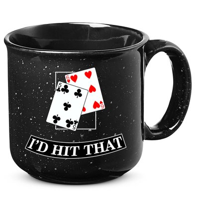 I'd Hit That Black Jack 15oz Campfire Ceramic Mug