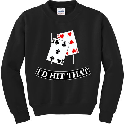 I'd Hit That Black Jack Kids Sweatshirt