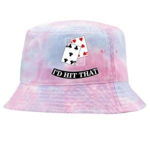 I'd Hit That Black Jack Tie-Dyed Bucket Hat