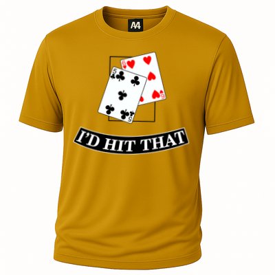I'd Hit That Black Jack Performance Shirt