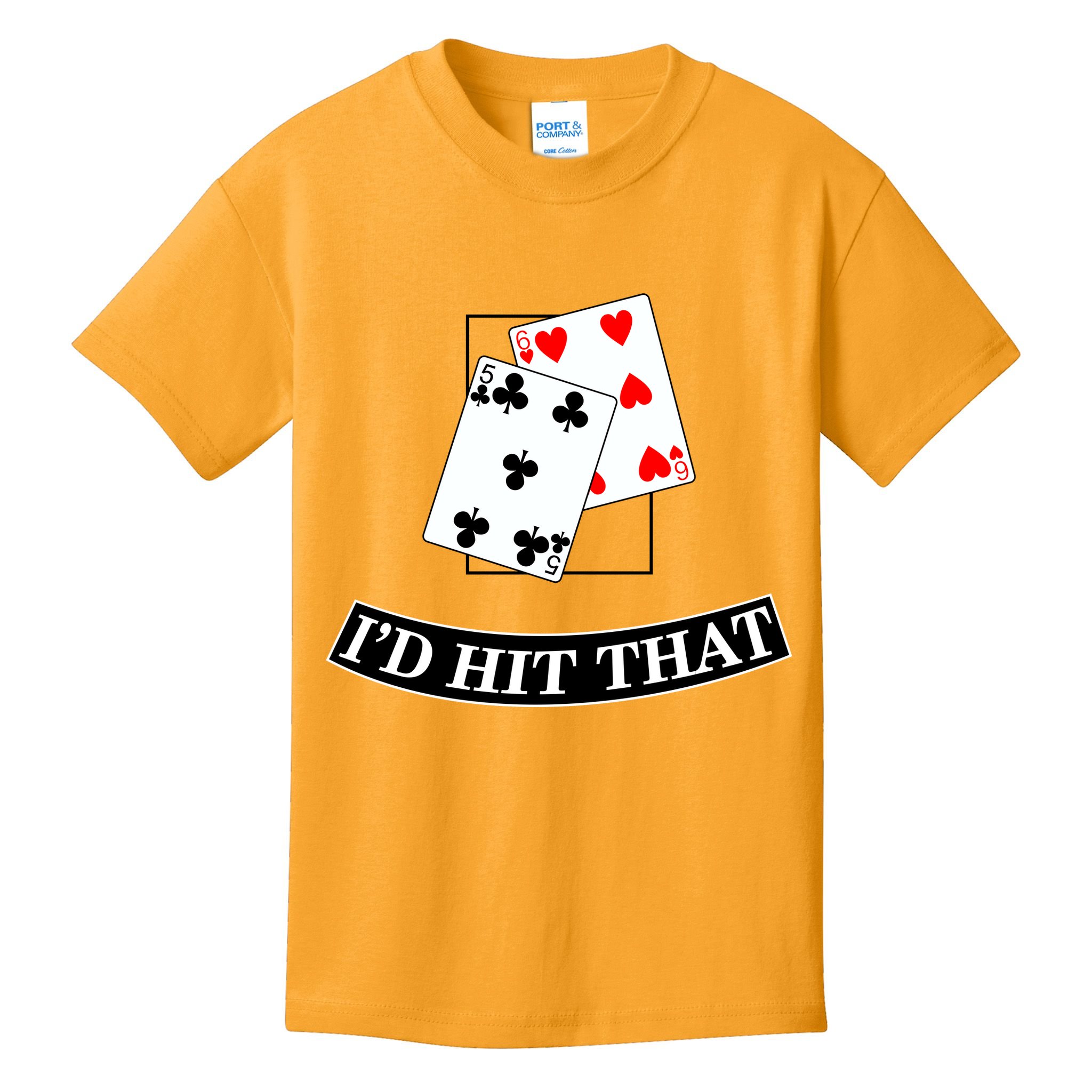 I'd Hit That Black Jack Kids T-Shirt