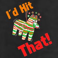 I'd Hit That Pinata 7 Panel Mesh Trucker Snapback Hat