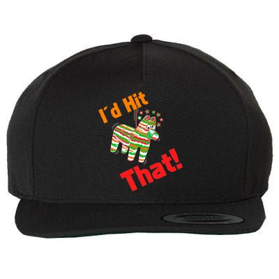 I'd Hit That Pinata Wool Snapback Cap