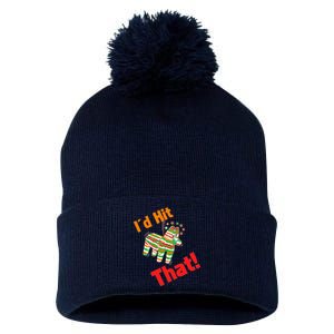 I'd Hit That Pinata Pom Pom 12in Knit Beanie