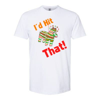 I'd Hit That Pinata Softstyle® CVC T-Shirt