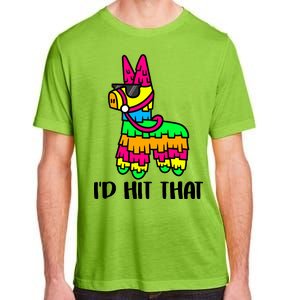 I'd Hit That Pinata Funny Party Adult ChromaSoft Performance T-Shirt