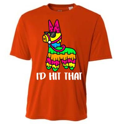 I'd Hit That Pinata Funny Party Cooling Performance Crew T-Shirt