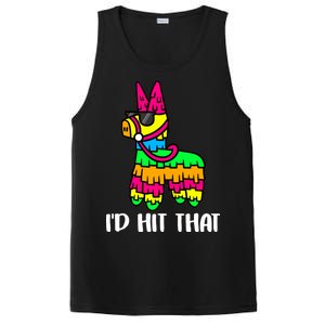 I'd Hit That Pinata Funny Party PosiCharge Competitor Tank