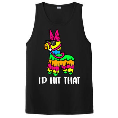 I'd Hit That Pinata Funny Party PosiCharge Competitor Tank