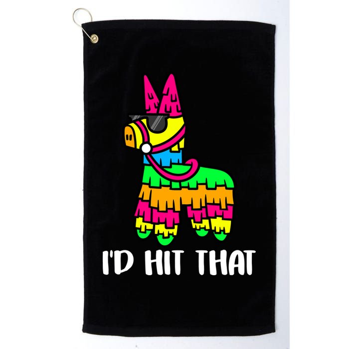 I'd Hit That Pinata Funny Party Golf Towel