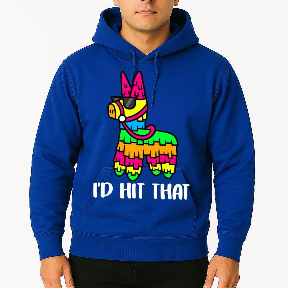I'd Hit That Pinata Funny Party Hoodie