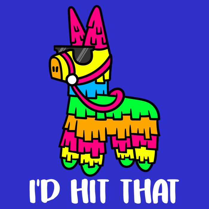 I'd Hit That Pinata Funny Party 16 in Basic Backpack