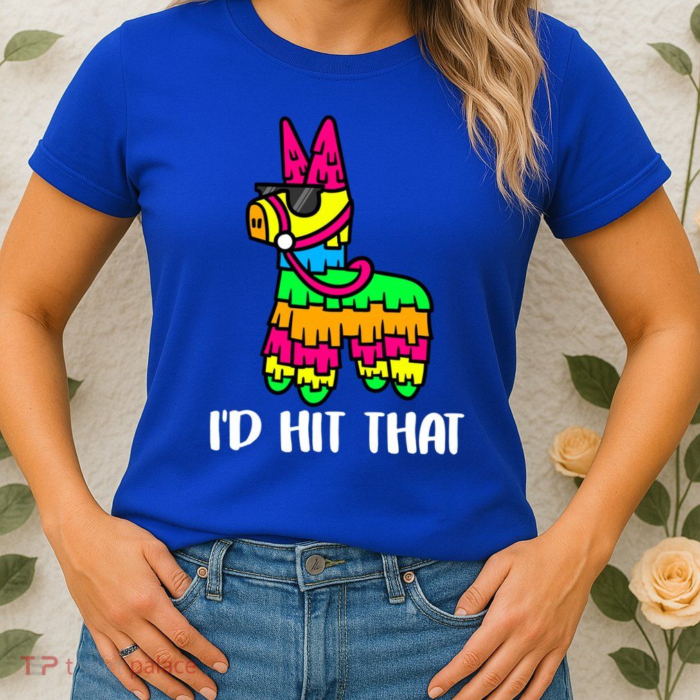 I'd Hit That Pinata Funny Party Womens T-Shirt