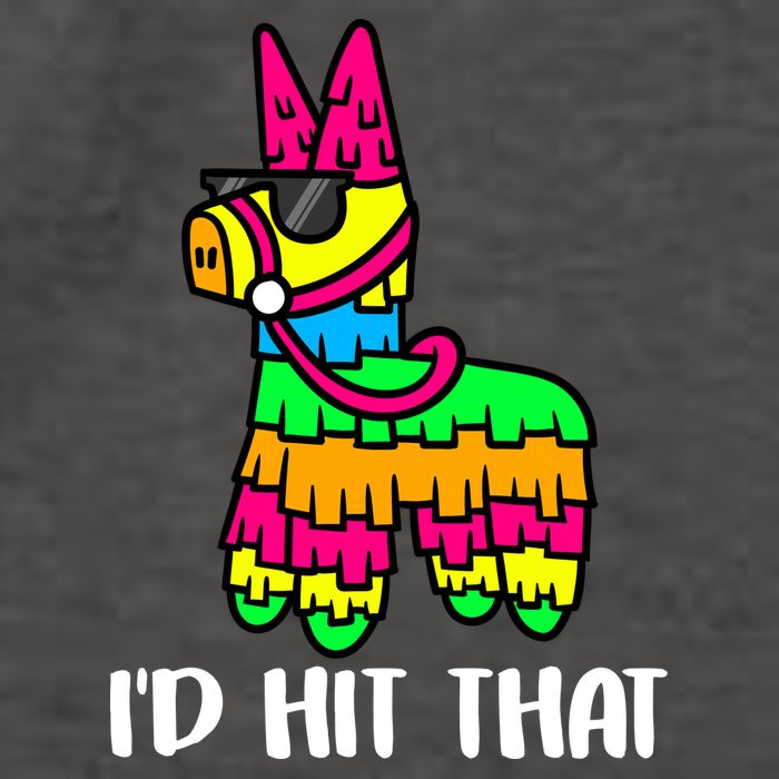 I'd Hit That Pinata Funny Party Vector Backpack