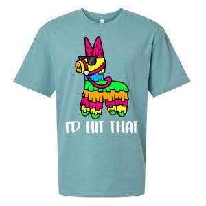 I'd Hit That Pinata Funny Party Sueded Cloud Jersey T-Shirt