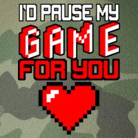 I'd Pause My Game For You Valentines Day Legacy Tie Dye Trucker Hat