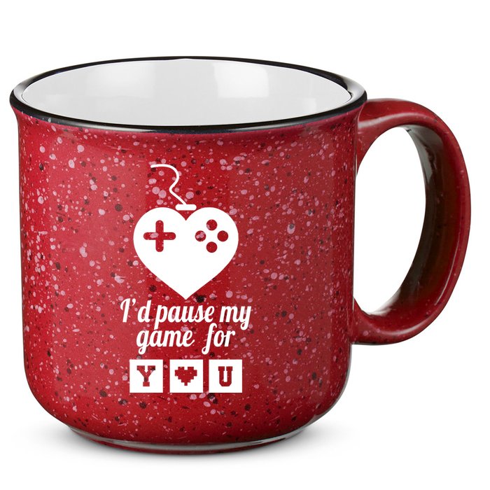 I'd Pause My Games For You 15oz Campfire Ceramic Mug