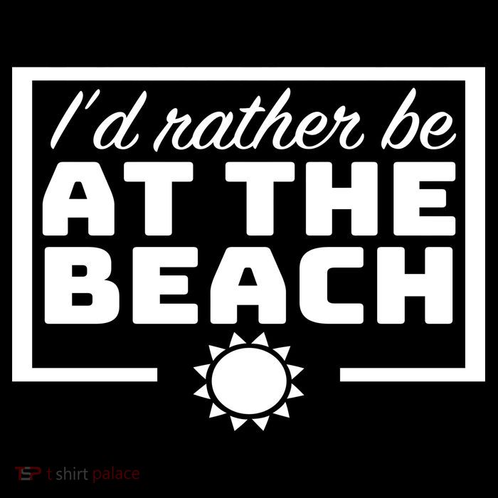 I'd Rather Be At The Beach Impact Tech Backpack