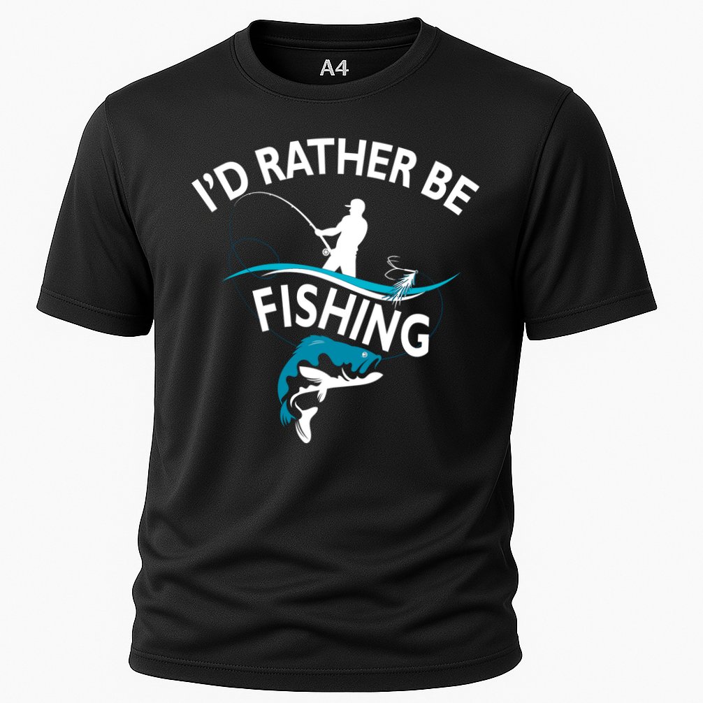 I'd Rather Be Fishing Performance Shirt