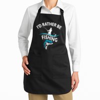 I'd Rather Be Fishing Apron