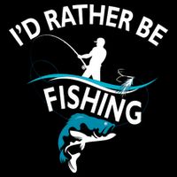 I'd Rather Be Fishing Apron