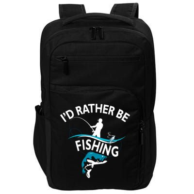 I'd Rather Be Fishing Impact Tech Backpack