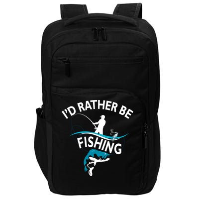 I'd Rather Be Fishing Impact Tech Backpack