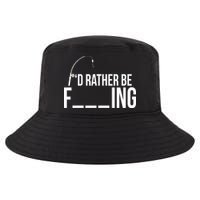 I'd Rather Be Fishing Funny Fisherman Cool Comfort Performance Bucket Hat