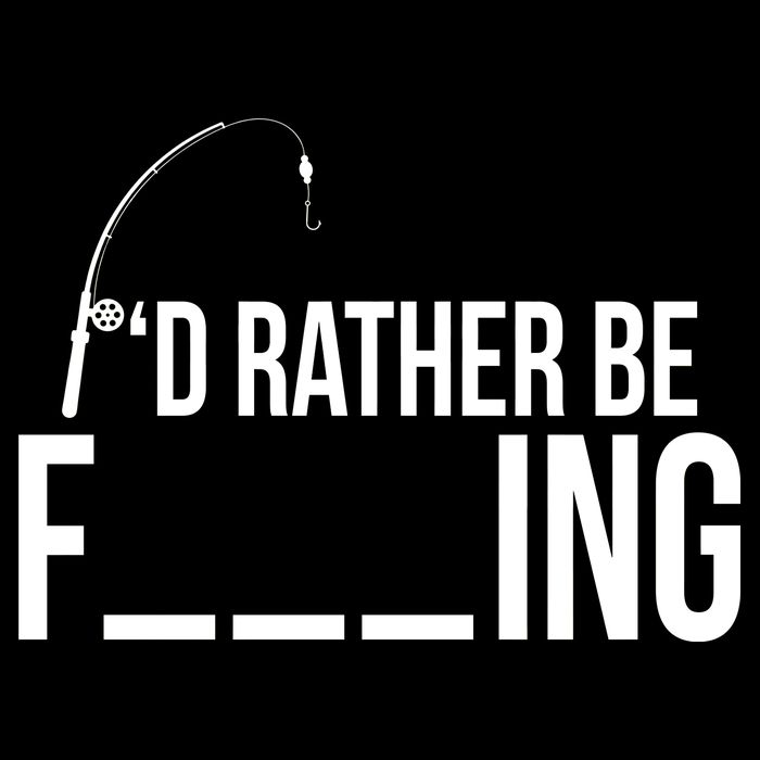 I'd Rather Be Fishing Funny Fisherman Youth Performance Sprint T-Shirt