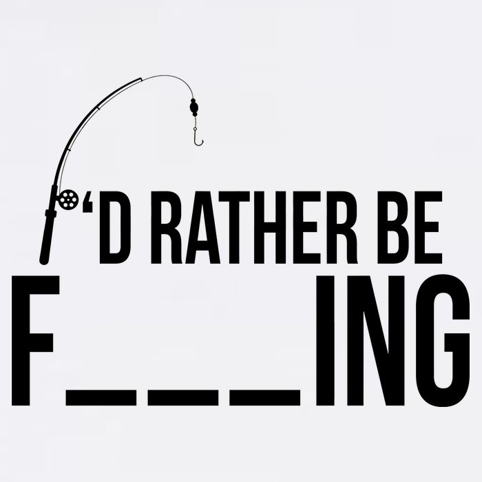 I'd Rather Be Fishing Funny Fisherman Garment-Dyed Sweatshirt