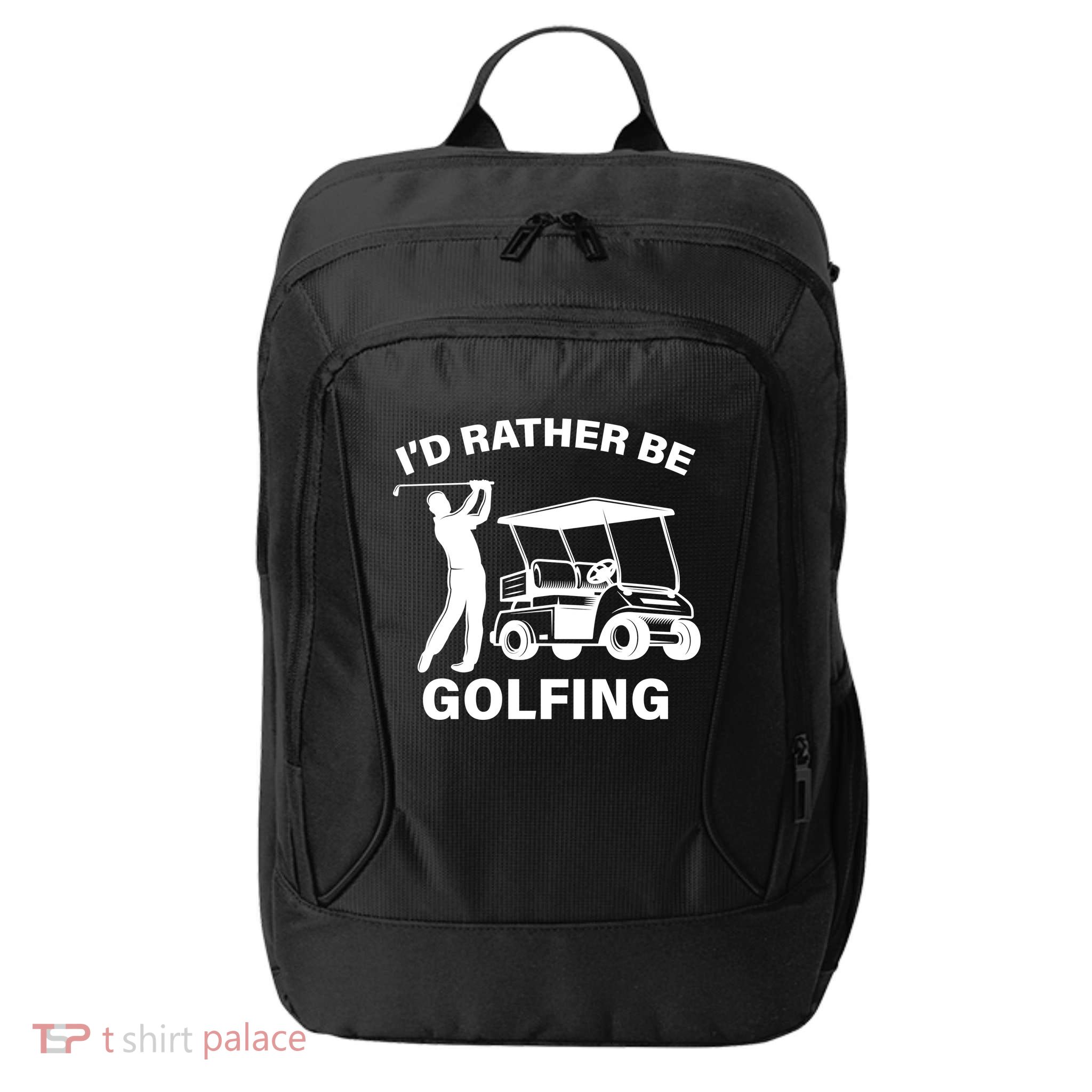 I'd Rather Be Golfing City Backpack