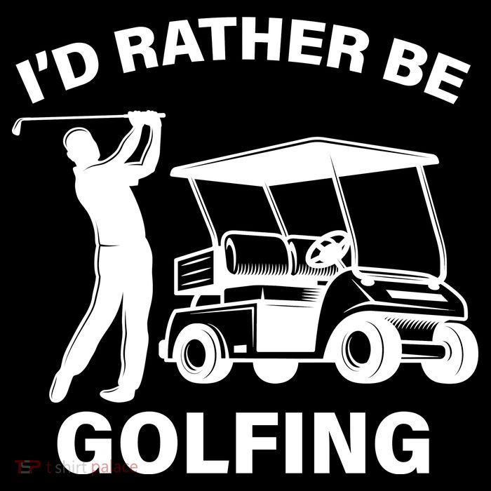 I'd Rather Be Golfing Impact Tech Backpack