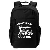 I'd Rather Be Golfing Backpack