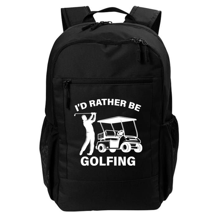 I'd Rather Be Golfing Backpack