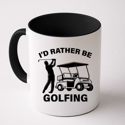 I'd Rather Be Golfing Mug