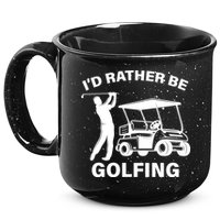 I'd Rather Be Golfing 15oz Campfire Ceramic Mug