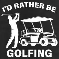 I'd Rather Be Golfing 15oz Campfire Ceramic Mug