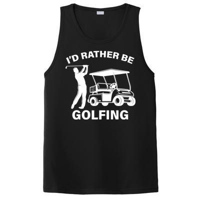 I'd Rather Be Golfing PosiCharge Competitor Tank